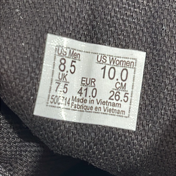 VANS OLD SKOOL 'BOLT BLACK/SILVER GLITTER UNISEX SIDEWALL BLACK' UNISEX MSRP $90 - Picture 12 of 15